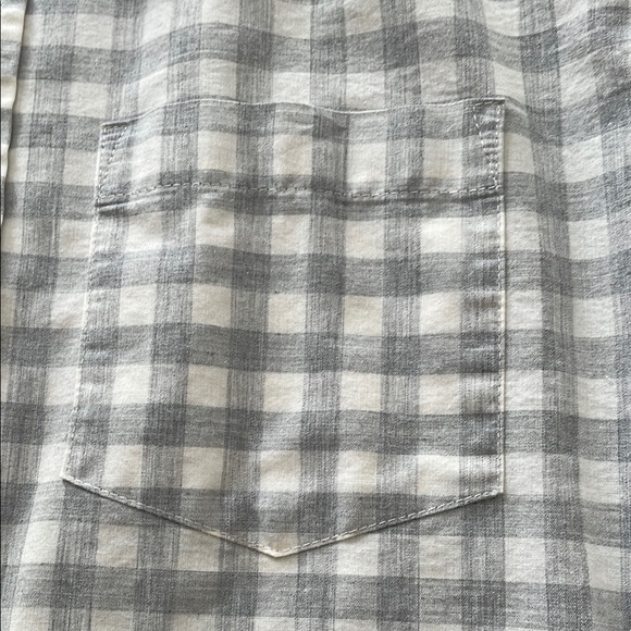 George Gray and White Casual Button Down Shirt - Picture 5 of 7
